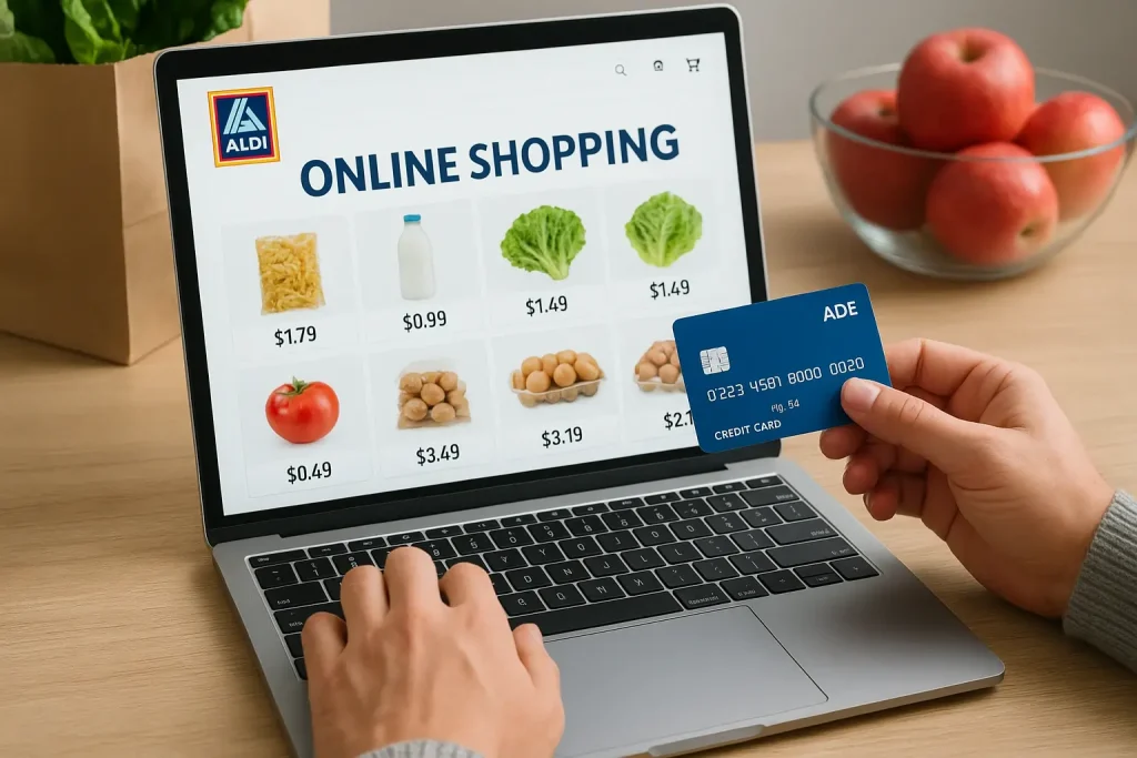 Order Products on Aldi